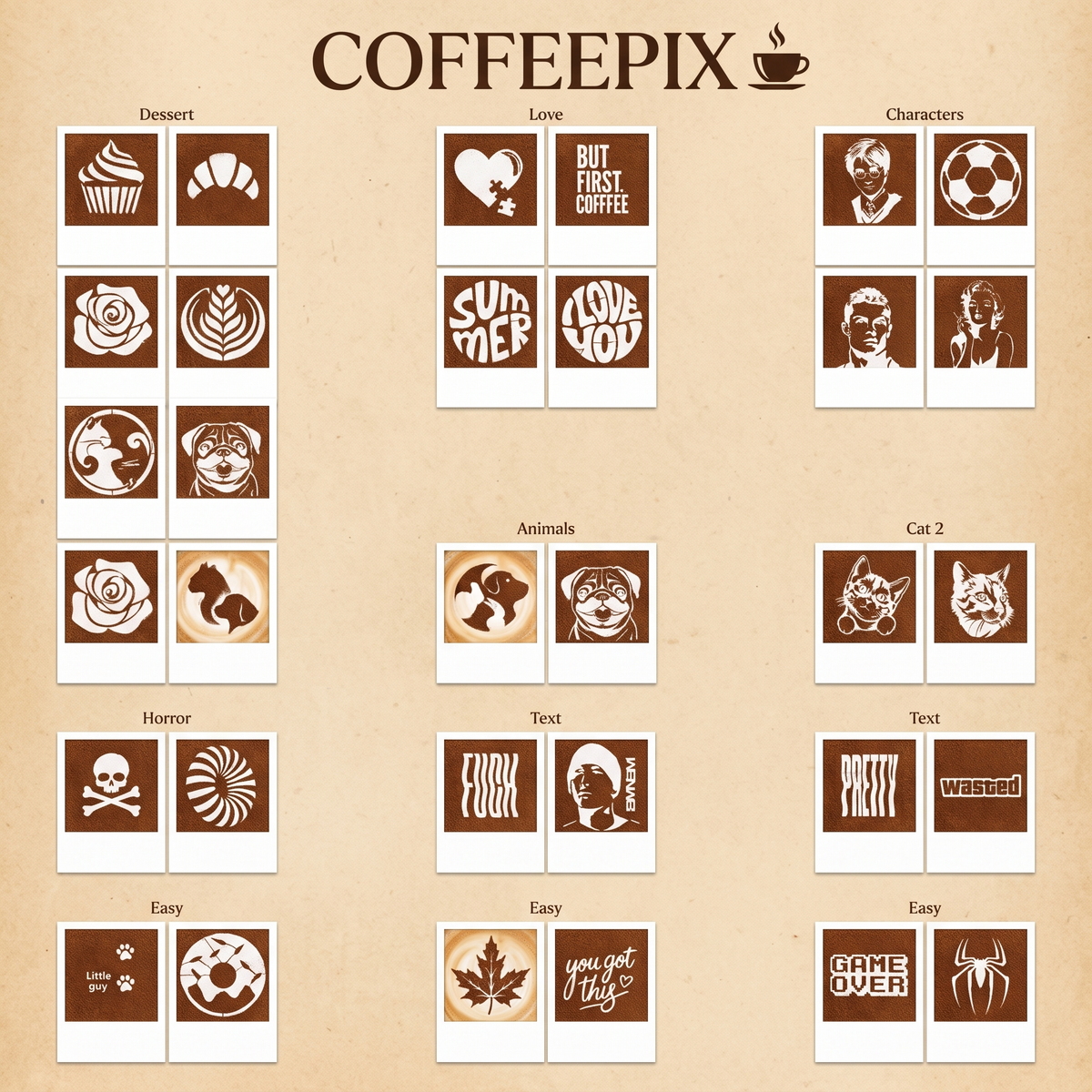 Full 30 Stencil Bundle